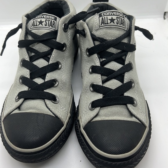 Converse laced slip-on mid tops for Juniors - Picture 2 of 10